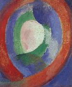 Delaunay, Robert Cyclotron-s shape Moon painting